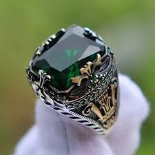 Black Titanium Men Ring