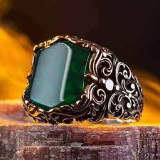 Black Titanium Men Ring