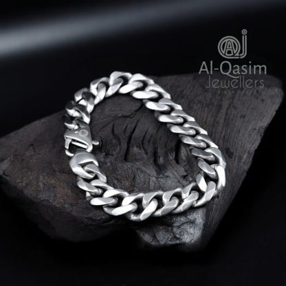 Classic Black Leather Bracelet